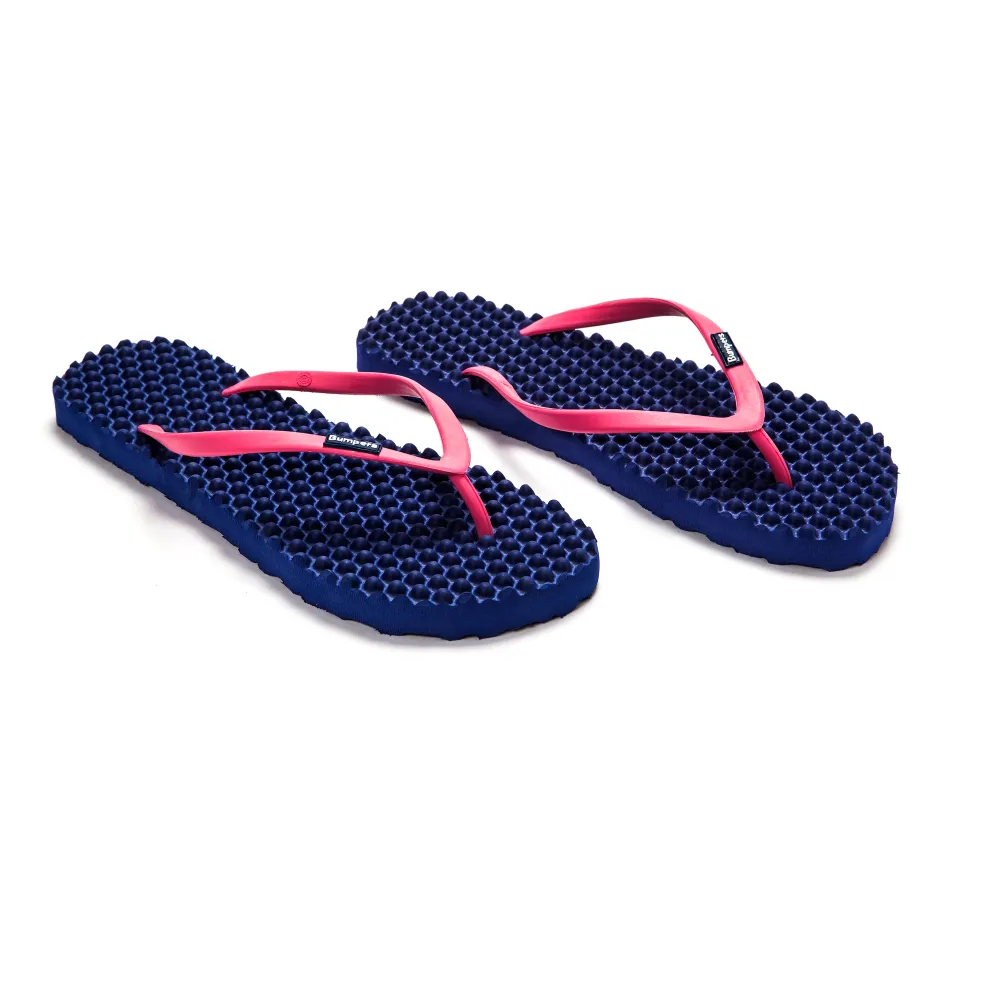 כפכפי מסאז' באמפרס / נייבי ורוד Slim