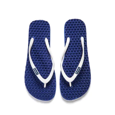 כפכפי מסאז' באמפרס / נייבי לבן Slim