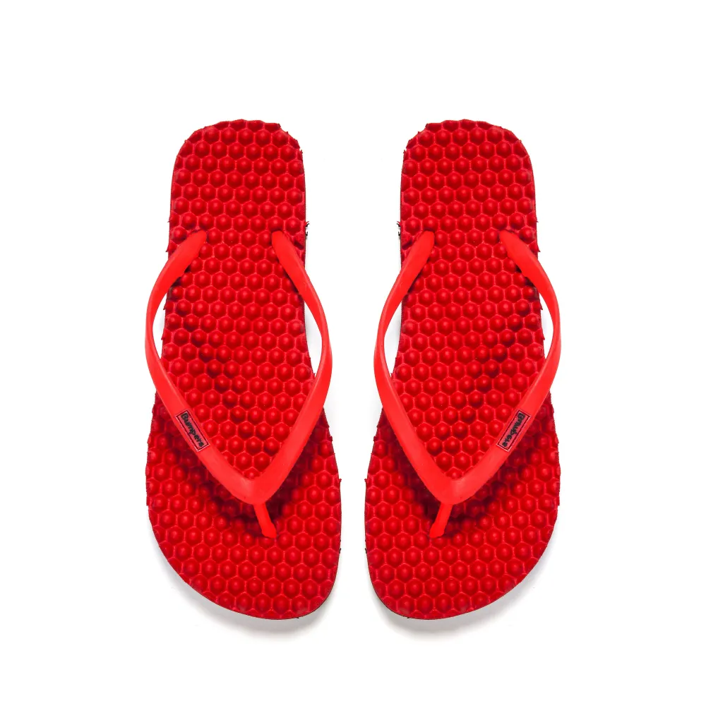 כפכפי מסאז' באמפרס / אדום Slim