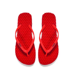 כפכפי מסאז' באמפרס / אדום Slim