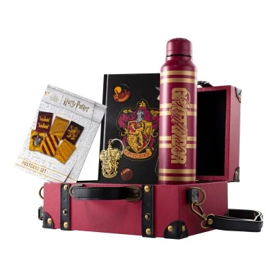 מארז מזוודת מתנה יוקרתית הארי פוטר - גריפינדור