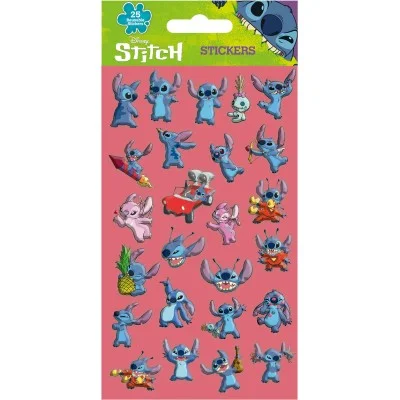 סט מדבקות נפוחות סטיץ׳ ואנג׳ל