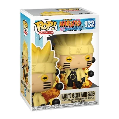 בובת פופ נארוטו עם להבות