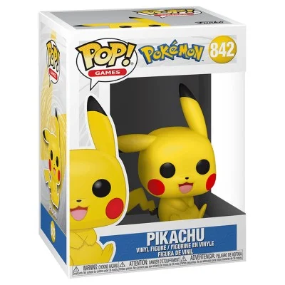 בובת פופ פוקימון פיקאצ'ו יושב