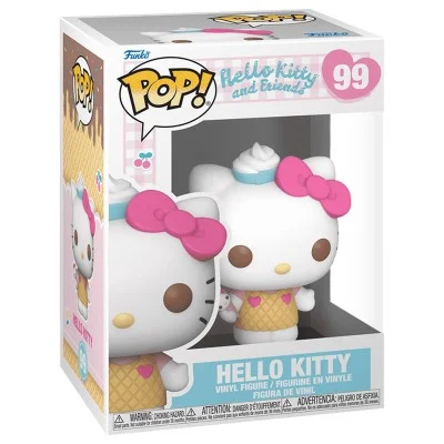 בובת פופ הלו קיטי עם גלידת קיטי